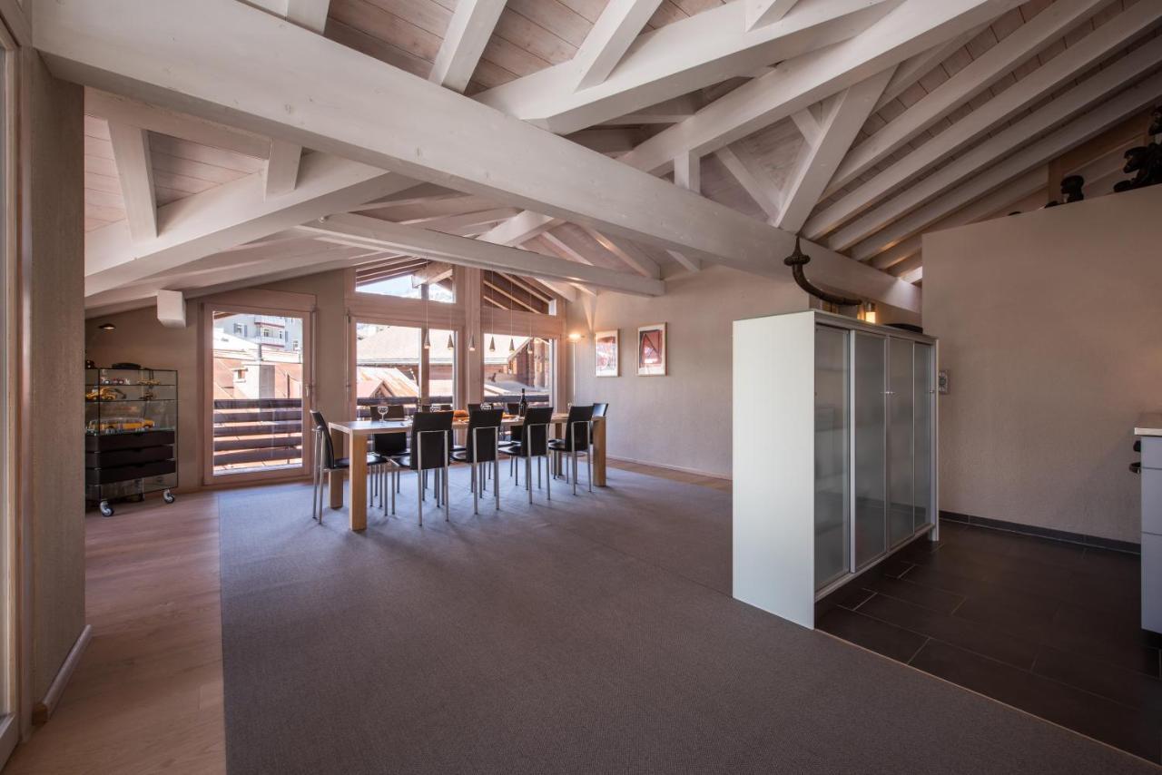 Chalet Schneehoren Penthouse Wengen Exterior photo